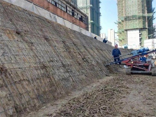 轮台建筑边坡支护